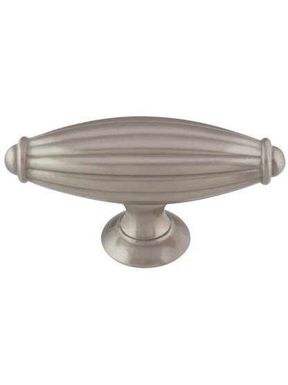 Tuscany Cabinet T-Pull - 2 7/8 inch in Brushed Satin Nickel.